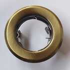 Spot Com Lâmpada Gu10 3w Para Teto Sanca E Gesso Cor Ouro - B