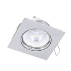 Spot de Embutir 1 Lâmpada Prata Clane Inspire