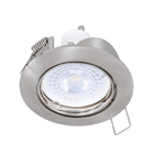 Spot de Embutir 1 Lâmpada Prata Clane Inspire