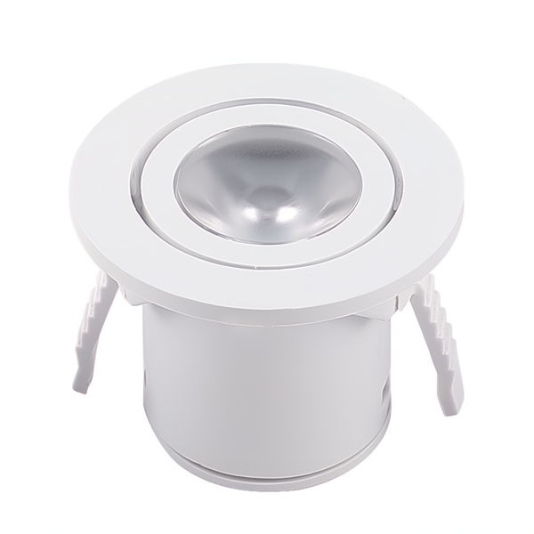 Spot de Embutir Branco Com LED Luz Amarela 1W Gaya Bivolt