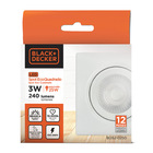 Spot de Embutir LED 3W Luz Branca Eco Black+Decker Bivolt