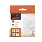 Spot de Embutir LED 5W Luz Neutra Branco Quadrado Black & Decker