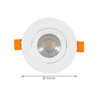 Spot de Embutir LED 5W Redondo Direcionável CCT Smart Gaya Bivolt