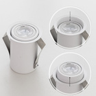 Spot De Embutir Micro Borda Branco P/ Ar70 Gu10 4448 Vettro S