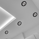 Spot De Embutir Micro Borda Preto P/ Ar70 Gu10 4448 Vettro St