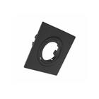 Spot De Embutir Mini Dicroica Quadrado Mr11 Face Plana Preto