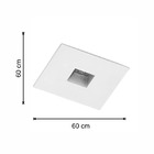 Spot De Embutir Mr11 Itamonte Mini Laser 1l Branco 11002/bt