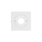 Spot De Embutir Mr11 Mini Dicroica Quadrado Plano Branco 7 5c