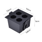 Spot De Embutir Nordecor Powerus Led 8w Bivolt Preto 3000k Lu