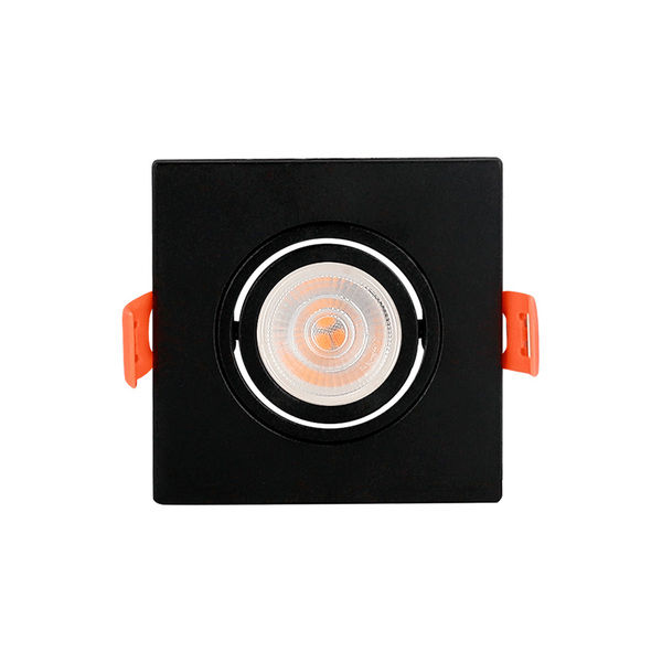 Spot De Embutir Plano Mbled Para 1 Lâmpada Par 30 Quadrado Pr