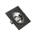 Spot de Embutir Quadrado AR111 Preto Save Energy