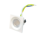 Spot De Embutir Quadrado Branco 3 5cm 3w 3000k 110v