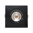 Spot de Embutir Quadrado Dicroica Preto Save Energy