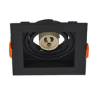 Spot de Embutir Quadrado MR16 Preto Black & Decker