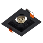 Spot de Embutir Quadrado MR16 Preto Black & Decker