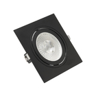 Spot de Embutir Quadrado PAR30 Preto Save Energy
