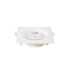 Spot De Embutir Quadrado Plano Branco 11 3cm Led 12w 3000k Bi