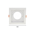 Spot De Embutir Recuado Astraled Berenices Para Lâmpada Ar70