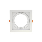 Spot De Embutir Recuado Nordecor Flea Para 1 Lâmpada Ar111 Qu