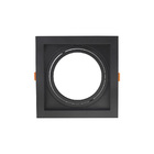 Spot De Embutir Recuado Nordecor Flea Para 1 Lâmpada Ar111 Qu