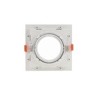 Spot De Embutir Recuado Nordecor Flea Para 1 Lâmpada Ar70 Qua