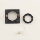 Spot De Embutir Recuado Nordecor Flea Para 1 Lâmpada Ar70 Qua