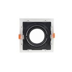 Spot De Embutir Recuado Nordecor Flea Para 1 Lâmpada Par 20 Q