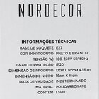 Spot De Embutir Recuado Nordecor Flea Para 1 Lâmpada Par 30 Q
