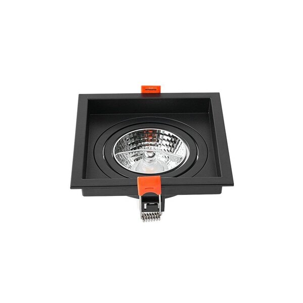 Spot De Embutir Recuado Nordecor Loyo Para 1 Lâmpada Ar70 Qua