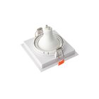 Spot De Embutir Recuado Nordecor Loyo Para 1 Lâmpada Ar70 Qua