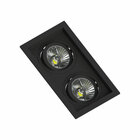 Spot de Embutir Recuado Preto AR70 Save Energy