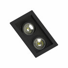 Spot de Embutir Recuado Preto Dicroica Save Energy