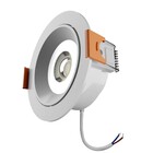 Spot de Embutir Redondo Com LED Luz Branca 7W Easy LLUM Bronzearte Bivolt
