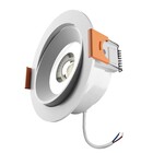 Spot de Embutir Redondo Com LED Luz Neutra 5W Easy LLUM Bronzearte Bivolt