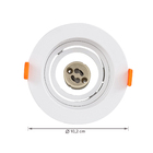 Spot de Embutir Redondo MR16 Branco Black & Decker