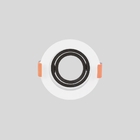 Spot De Embutir Redondo Preto E Branco Ar111 Gu10 Direcionáve