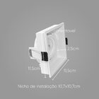Spot De Embutir Slim Frame Branco P/ 1x E27 E Par 20 Ya002w B