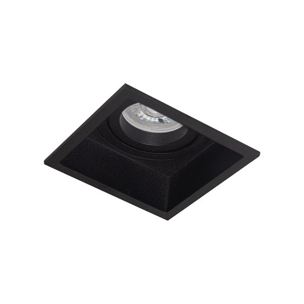 Spot De Embutir Slim Frame Preto Gu10 P/mr16 Ya001b Bella St2