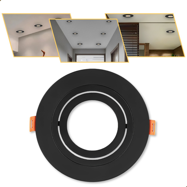 Spot De Led Direcionável Embutir Redondo P/ Par20 E27 Bivolt