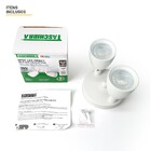 Spot De Led Direct Duplo Mr16 Circular 8w Branco Taschibra