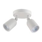 Spot De Led Direct Duplo Mr16 Circular 8w Branco Taschibra