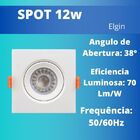 Spot De Led Embutir Elgin Ecospot Par30 Quadrado 12w Bivolt 2