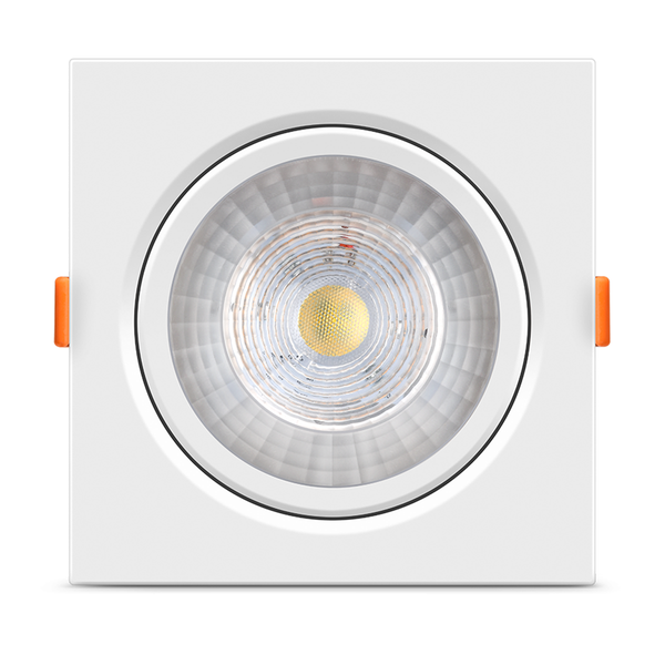 Spot De Led Embutir Elgin Ecospot Par30 Quadrado 12w Bivolt 2