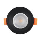 Spot De Led Recuado Embutir Redondo 3w Bivolt Preto Blumenau