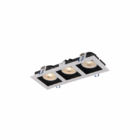 Spot De Led Recuado Taschibra Frame 3xmr16 Quadradro 15w Bivo