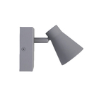 Spot de Sobrepor 1 Lâmpada Cinza Szari Inspire