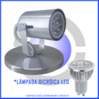 Spot De Sobrepor 1 Lampada Dicroica Em Led Direcional