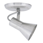 Spot de Sobrepor 1 Lâmpada Metal Escovado Caneco Sino  M.A Luz