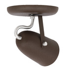 Spot de Sobrepor 1 Lâmpada Marrom JM Iluminação