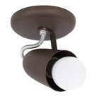 Spot de Sobrepor 1 Lâmpada Marrom JM Iluminação